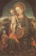 Jacopo Bellini THe Virgin and Child Adored by Lionello d'Este (mk05) Spain oil painting artist